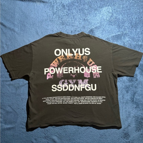 Darc Sport ONLYUS Powerhouse Boxy Tee - Picture 1 of 4